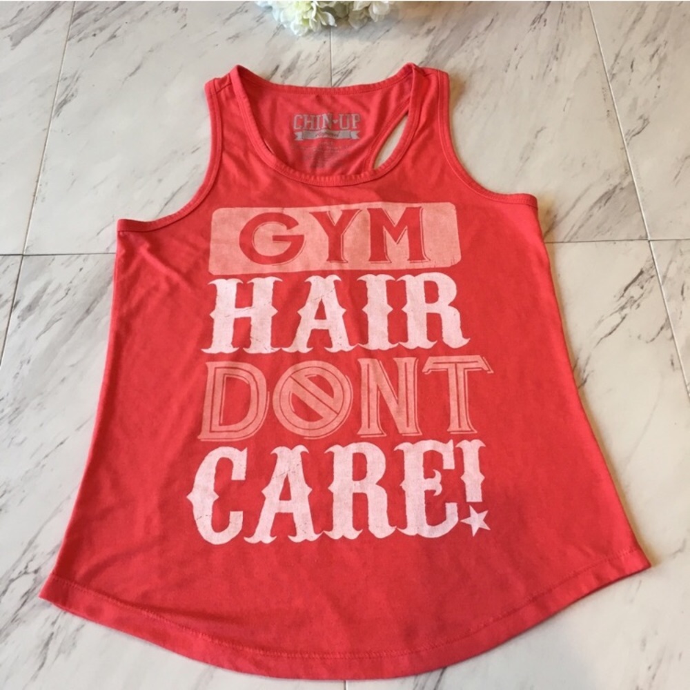 Chin Up Apparel | Gym Hair Don't Care WorkOut Tank